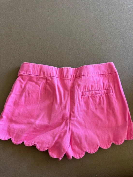 Crewcuts girls pink scallop hem shorts size 10 - Picture 4 of 4